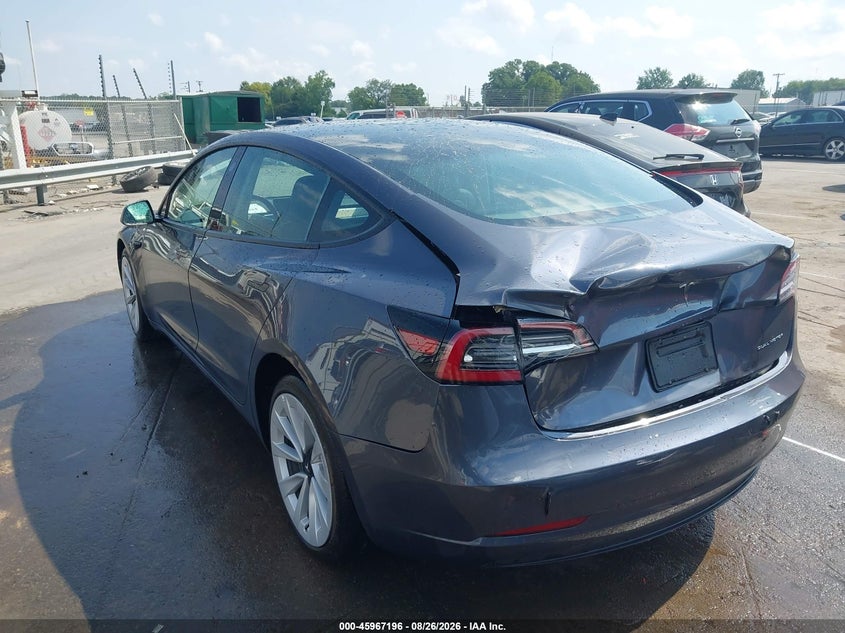 Vin: 5yj3e1eb8pf415321, lot: 46466415, tesla model 3 long range dual motor all-wheel drive 20233
