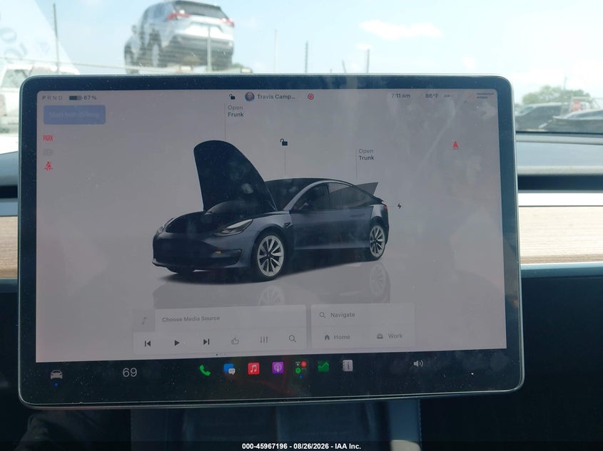 TESLA MODEL 3 2023 VIN 5YJ3E1EB8PF415321
