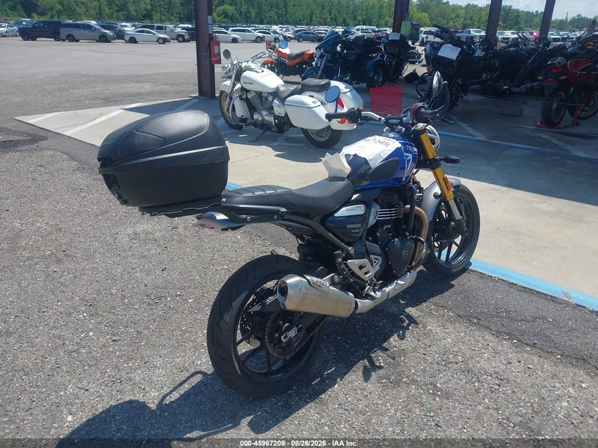 2024 TRIUMPH MOTORCYCLE SPEED auction photo 4
