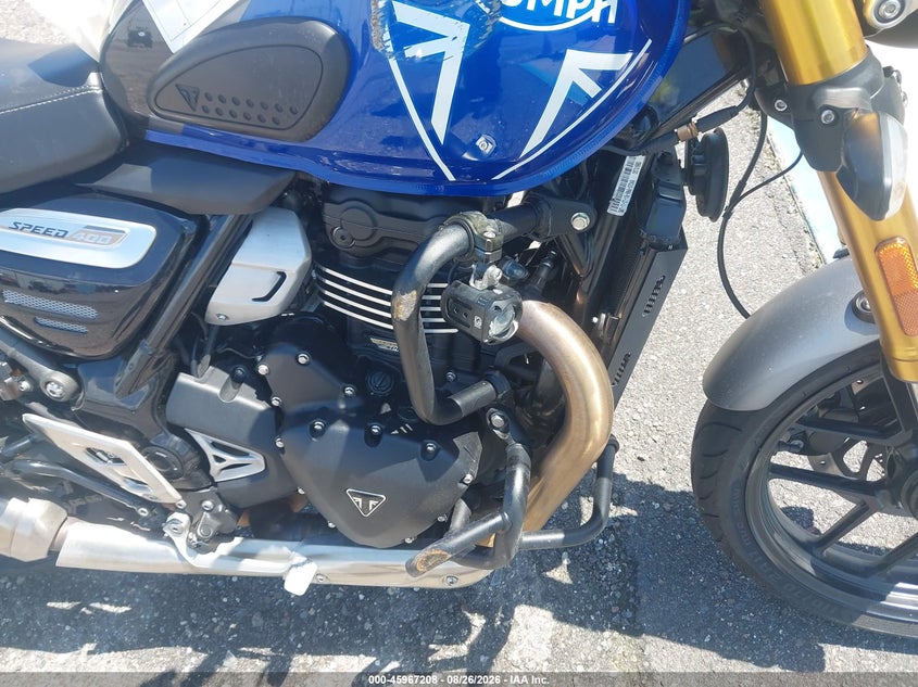 2024 TRIUMPH MOTORCYCLE SPEED auction photo 8