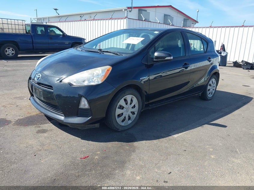 2012 Toyota Prius c, Удар ззаду, IAAI, VIN JTDKDTB36C1514794 — фото 2