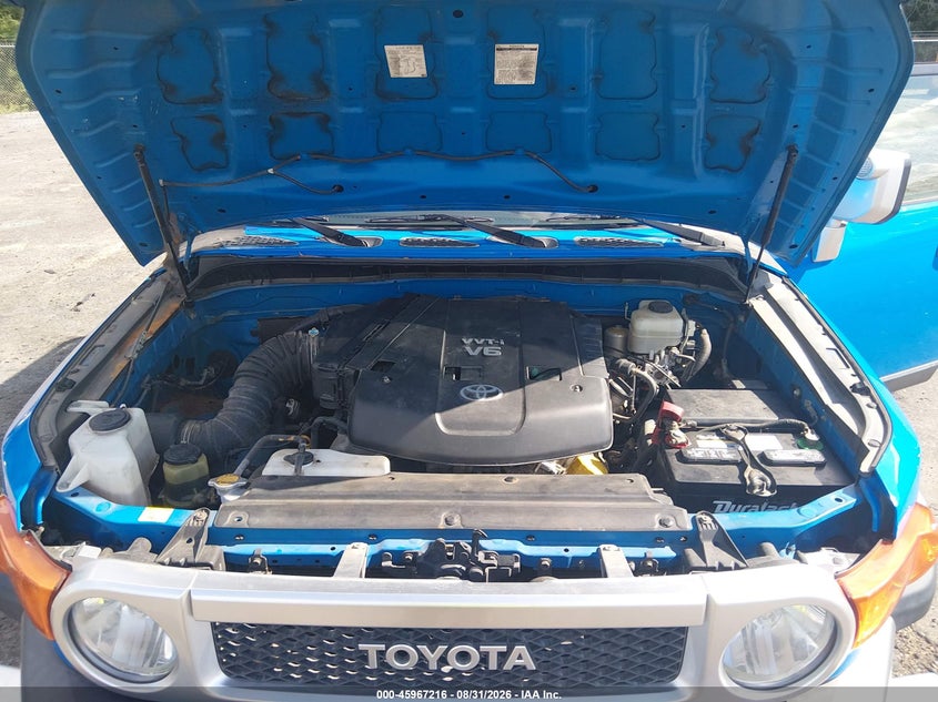 TOYOTA FJ CRUISER 2007 VIN JTEBU11FX70012281