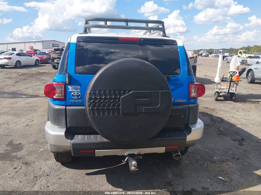 TOYOTA FJ CRUISER 2007 VIN JTEBU11FX70012281
