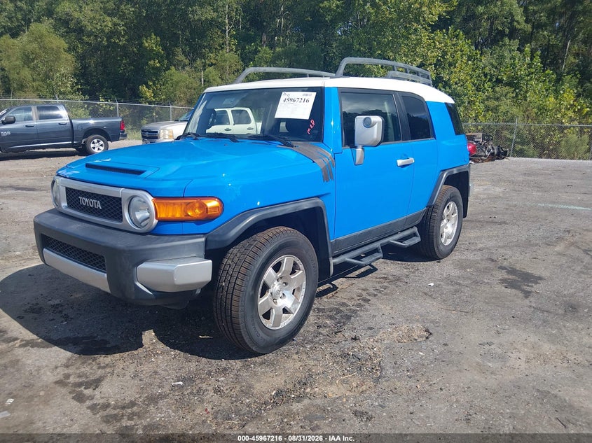 TOYOTA FJ CRUISER 2007 VIN JTEBU11FX70012281