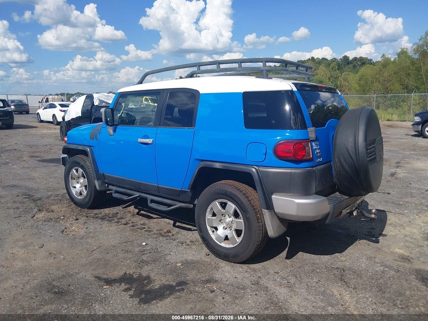 TOYOTA FJ CRUISER 2007 VIN JTEBU11FX70012281
