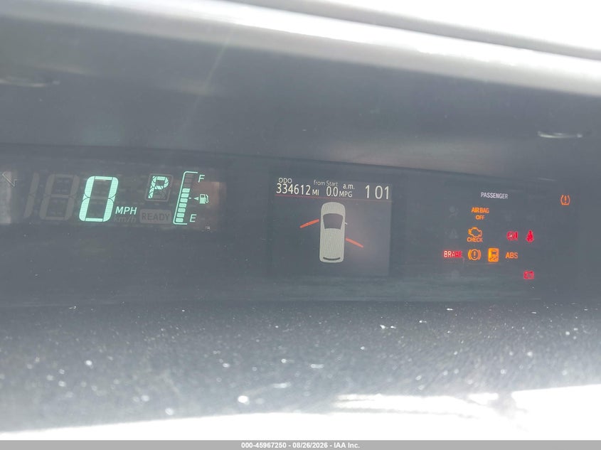 2013 TOYOTA PRIUS C auction photo 7