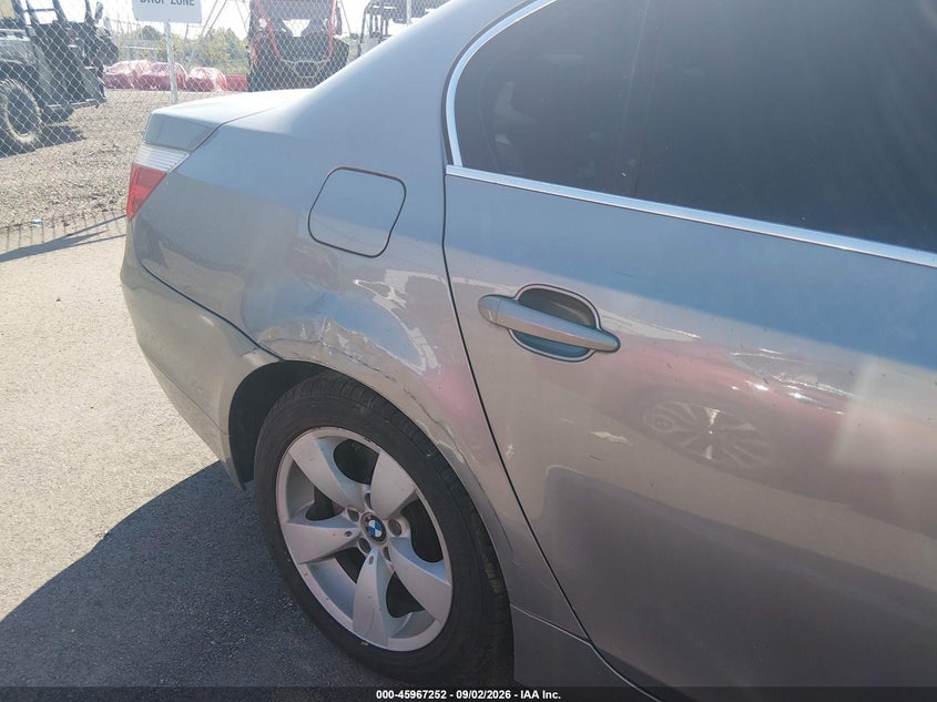 BMW 525I 2005 VIN WBANA535X5B860956