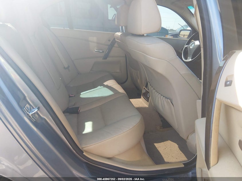 BMW 525I 2005 VIN WBANA535X5B860956