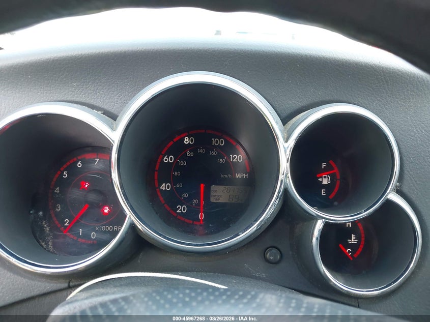 PONTIAC VIBE 2004 VIN 5Y2SL62834Z459756