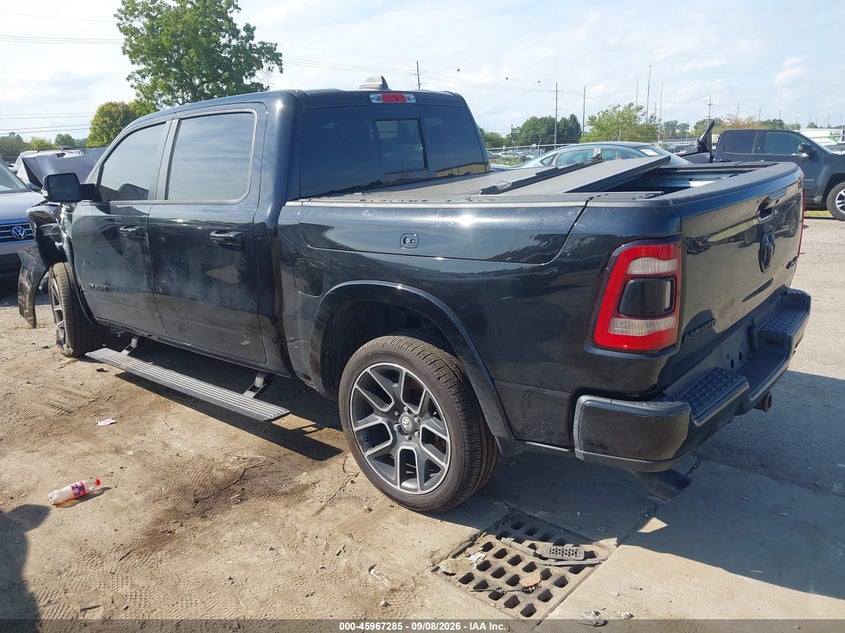 Vin: 1c6srfjt6kn791626, lot: 46466504, ram 1500 laramie  4x4 5'7 box 20193