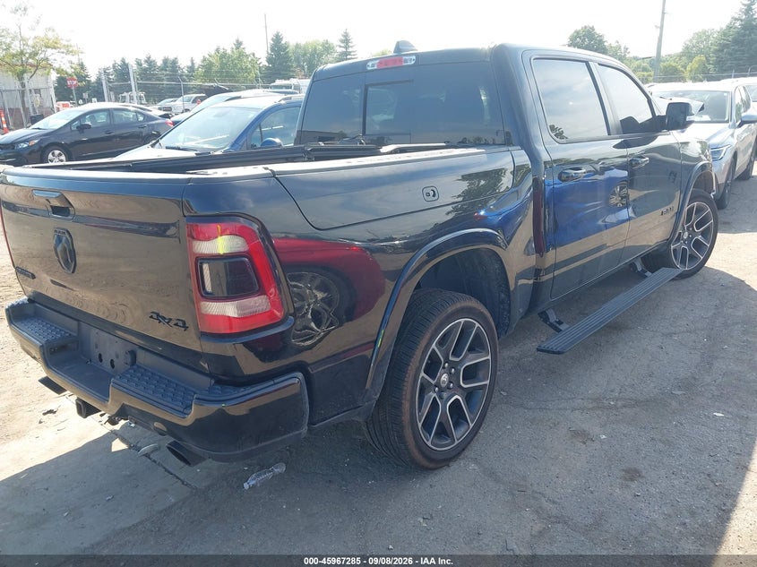 Vin: 1c6srfjt6kn791626, lot: 46466504, ram 1500 laramie  4x4 5'7 box 20194