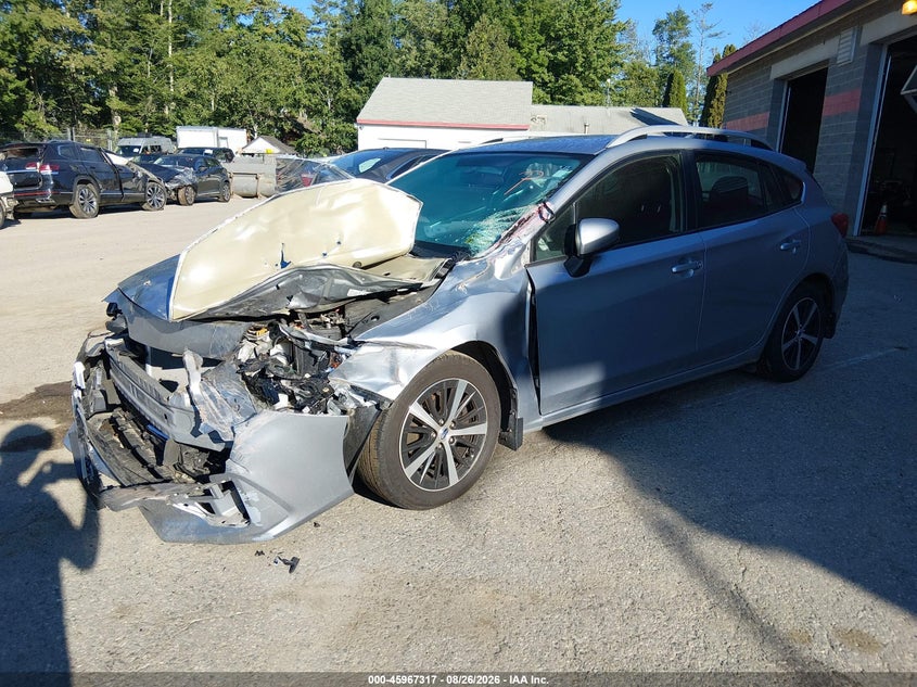 2019 Subaru Impreza, Удар спереди, IAAI, VIN 4S3GTAC69K3703206 — фото 2