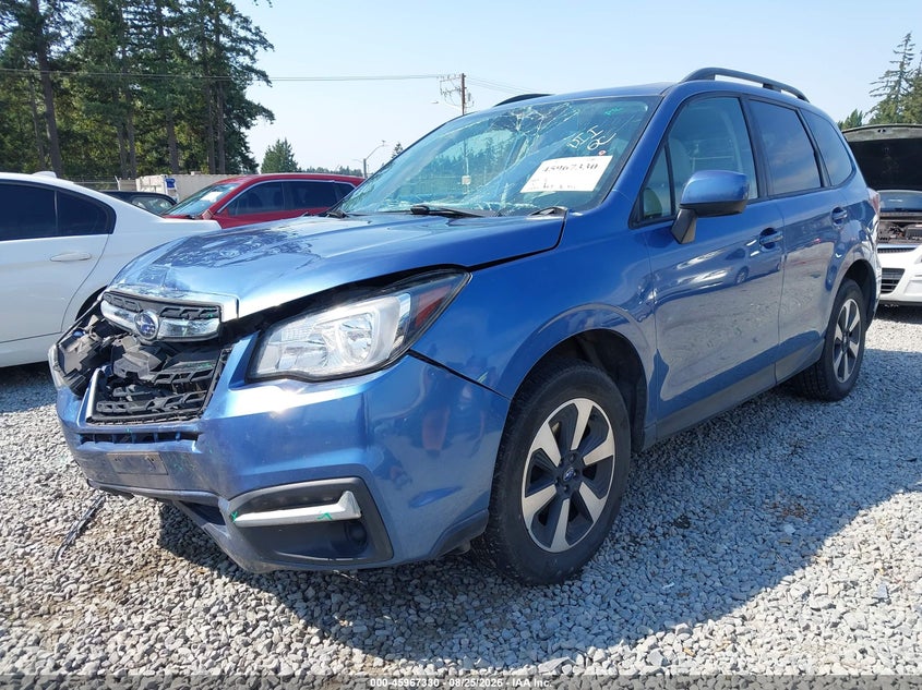 2018 Subaru Forester, Front End, IAAI, VIN JF2SJAEC4JH402154 — photo 2