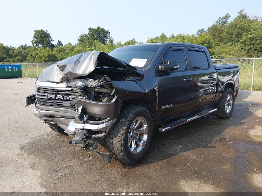 2021 RAM 1500, Front End, IAAI, VIN 1C6SRFFT4MN744431 — photo 2