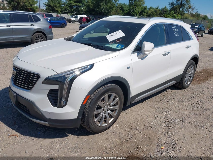 2019 Cadillac XT4, Front End, IAAI, VIN 1GYFZDR47KF156804 — photo 2