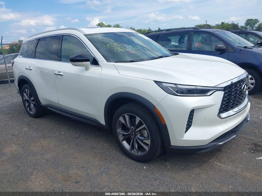 Vin: 5n1dl1fs9nc331474, lot: 46466584, infiniti qx60 luxe awd 2022 img_1