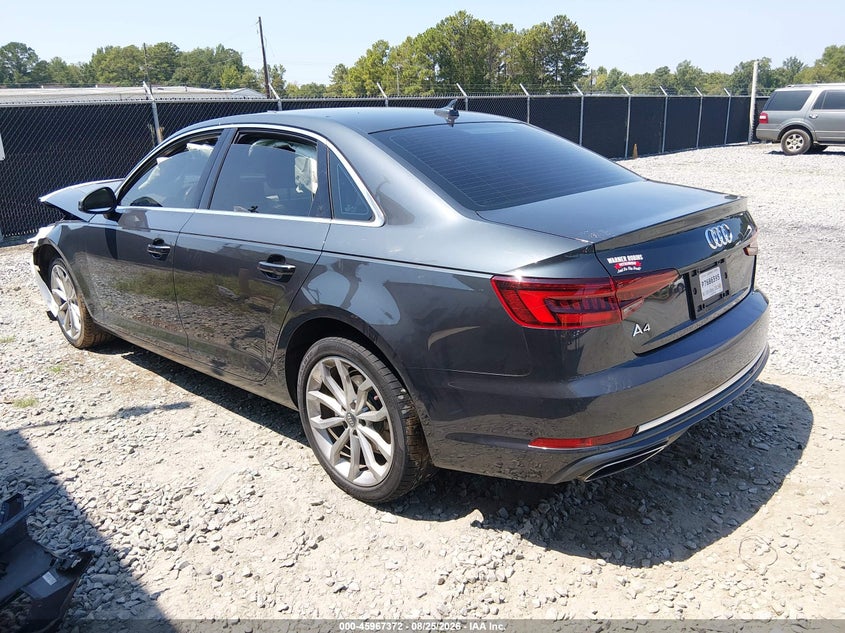 Vin: waugmaf43kn008566, lot: 46466591, audi a4 40 premium/40 titanium premium 20193