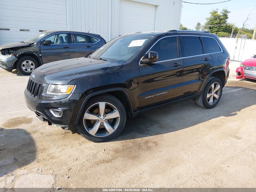2016 Jeep Grand Cherokee Limited, All Over, IAAI, VIN 1C4RJFBG7GC404746 — photo 2