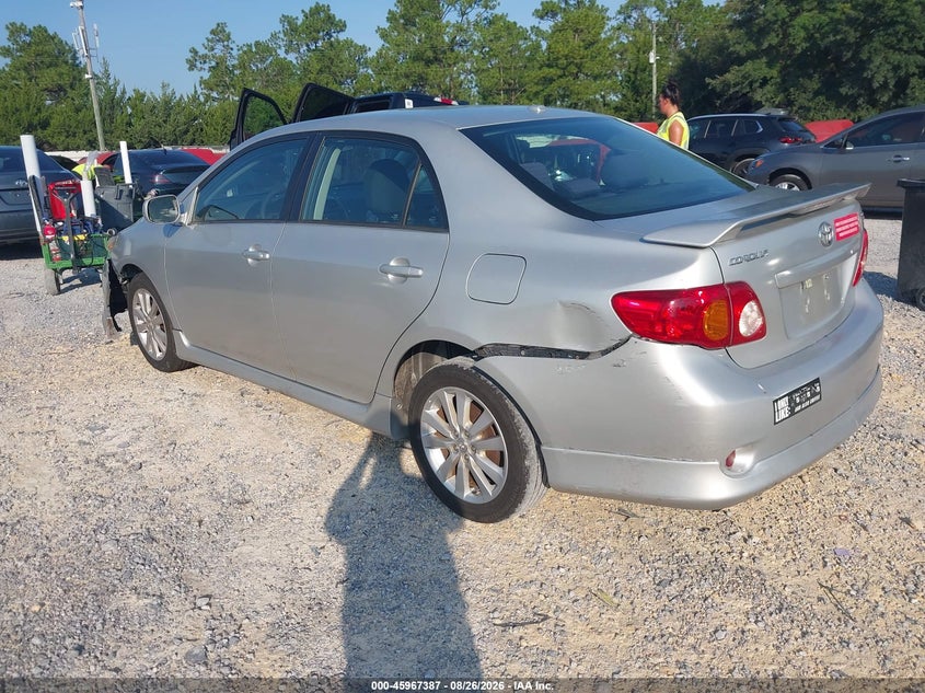 Vin: 1nxbu4ee5az213363, lot: 46466606, toyota corolla s 20103