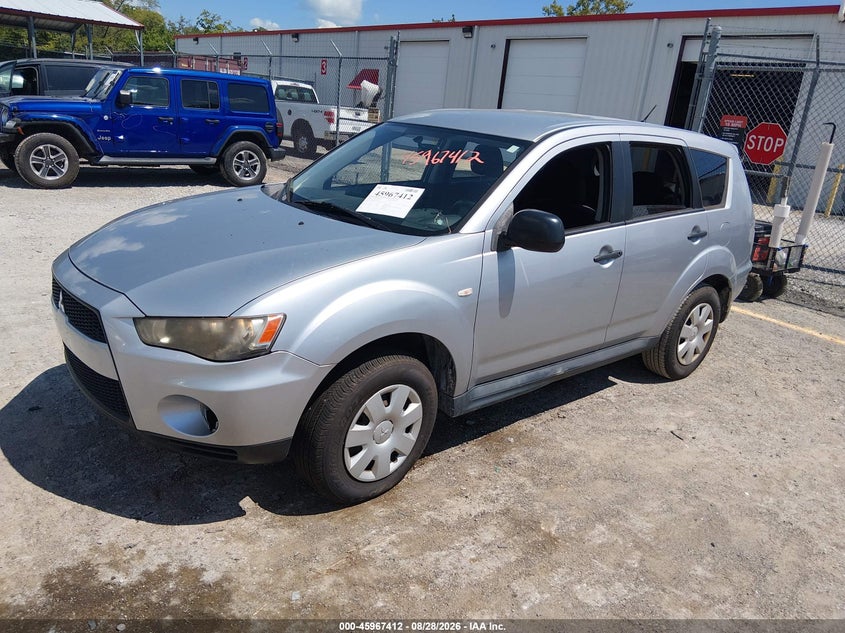 MITSUBISHI OUTLANDER 2010 VIN JA4AS2AW1AZ011464