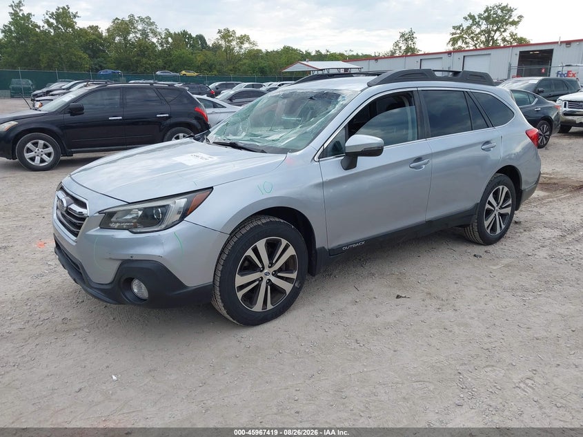 2019 Subaru Outback, Удар спереди, IAAI, VIN 4S4BSAJC0K3365731 — фото 2
