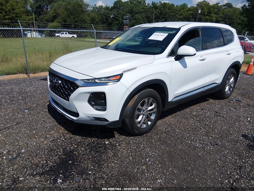 2019 Hyundai Santa Fe, Удар ззаду, IAAI, VIN 5NMS33AD6KH092527 — фото 2