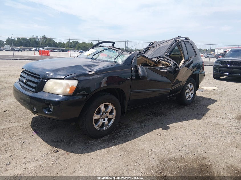 2005 Toyota Highlander, Крыша, IAAI, VIN JTEGP21A050073787 — фото 2