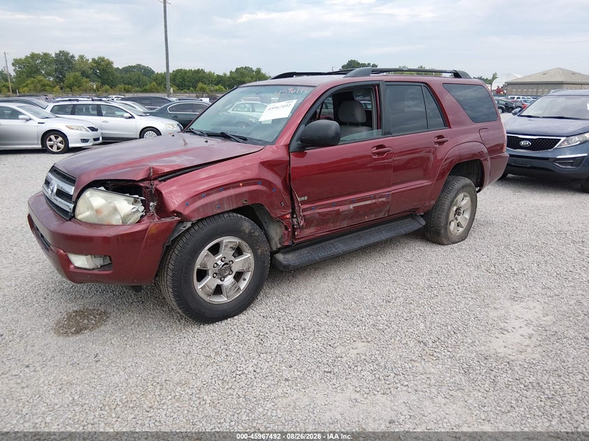 TOYOTA 4RUNNER 2005 VIN JTEZU14R458036112