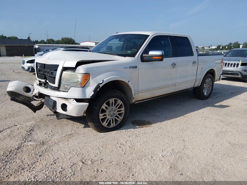 2010 Ford F-150, Front End, IAAI, VIN 1FTFW1CV7AFB48005 — photo 2