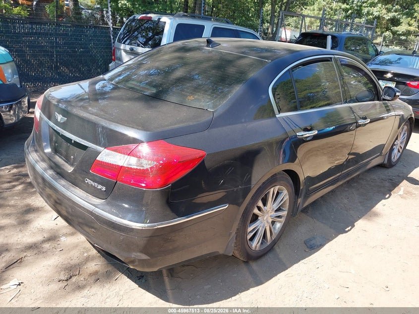 2012 HYUNDAI GENESIS auction photo 4