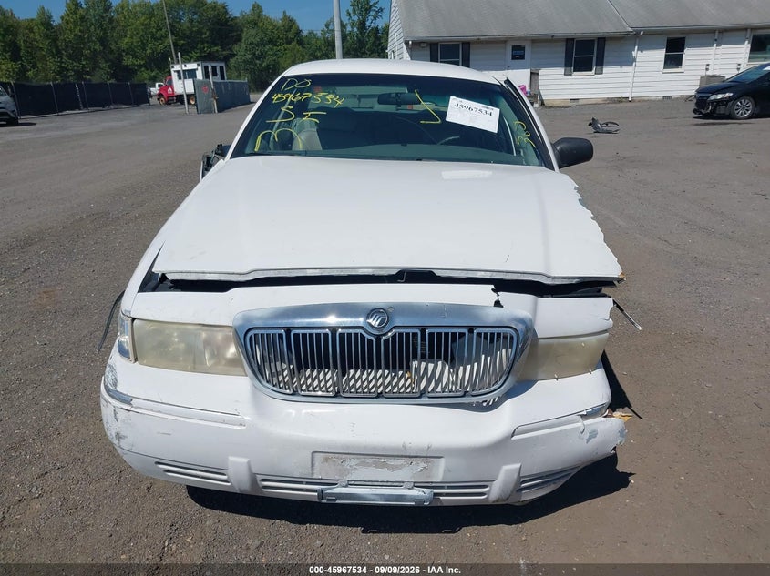 MERCURY GRAND MARQUIS 2002 VIN 2MEFM75W72X650838