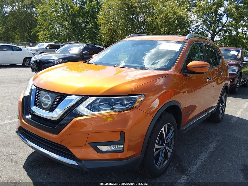 2017 Nissan Rogue, Удар спереду, IAAI, VIN 5N1ET2MV0HC768226 — фото 2