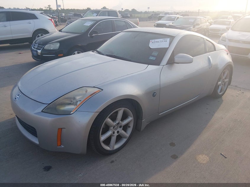 2003 Nissan 350Z, Затоплення, IAAI, VIN JN1AZ34D43T103162 — фото 2