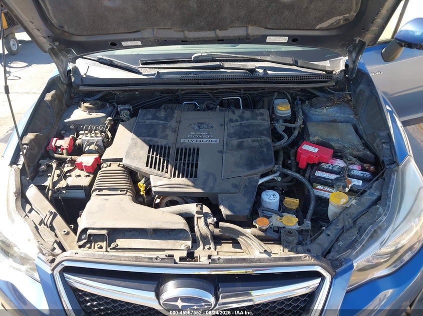 2016 SUBARU XV SPORT UTILITY VEHICLE 2.0L H-4 DOHC, VVT, REGULAR , 148HP