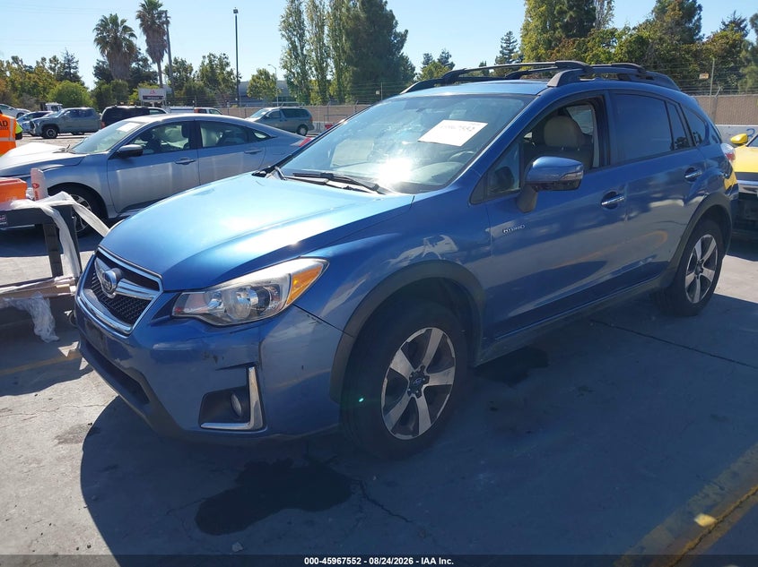 2016 SUBARU XV SPORT UTILITY VEHICLE 2.0L H-4 DOHC, VVT, REGULAR , 148HP
