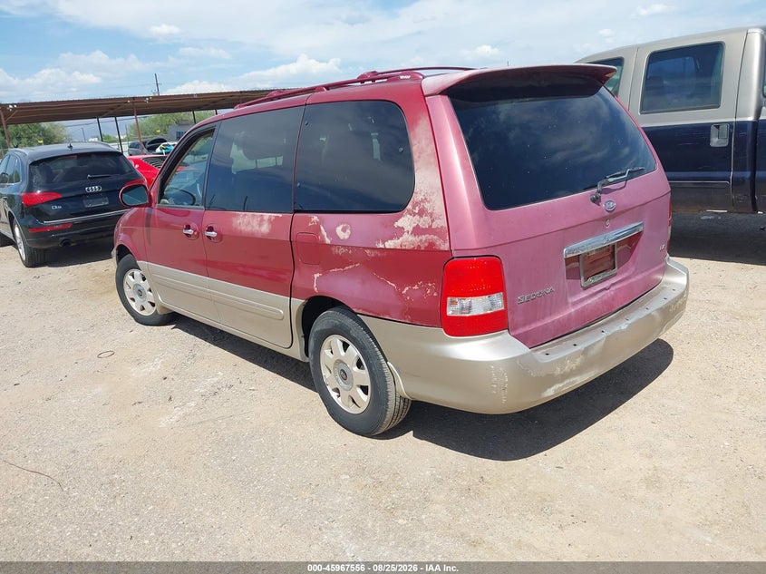 2003 KIA SEDONA auction photo 3