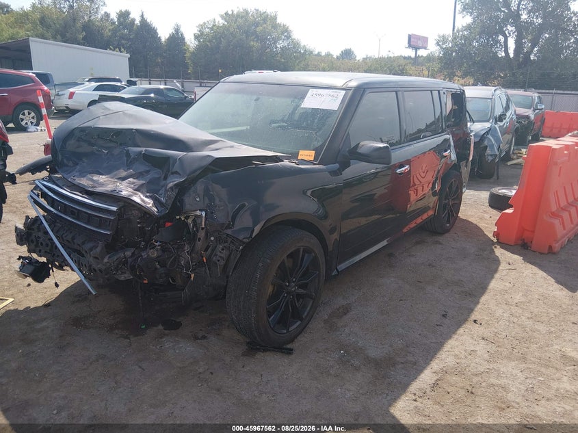 Vin: 2fmgk5c80gba23824, lot: 46466781, ford flex sel 20162