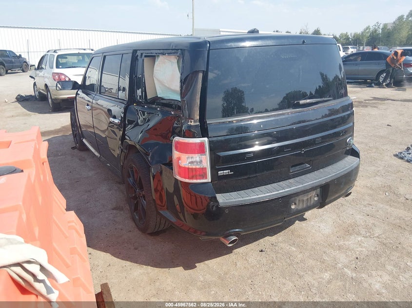 Vin: 2fmgk5c80gba23824, lot: 46466781, ford flex sel 20163