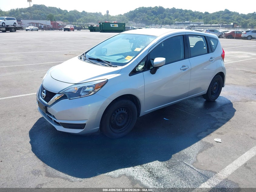 2019 Nissan Versa, Right Rear, IAAI, VIN 3N1CE2CPXKL361165 — photo 2