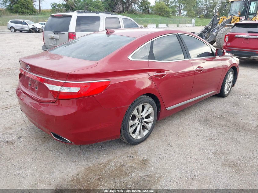 2013 HYUNDAI AZERA auction photo 4