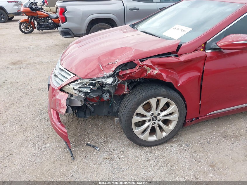 2013 HYUNDAI AZERA auction photo 6
