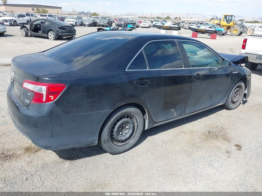 2012 TOYOTA CAMRY HYBRID auction photo 4