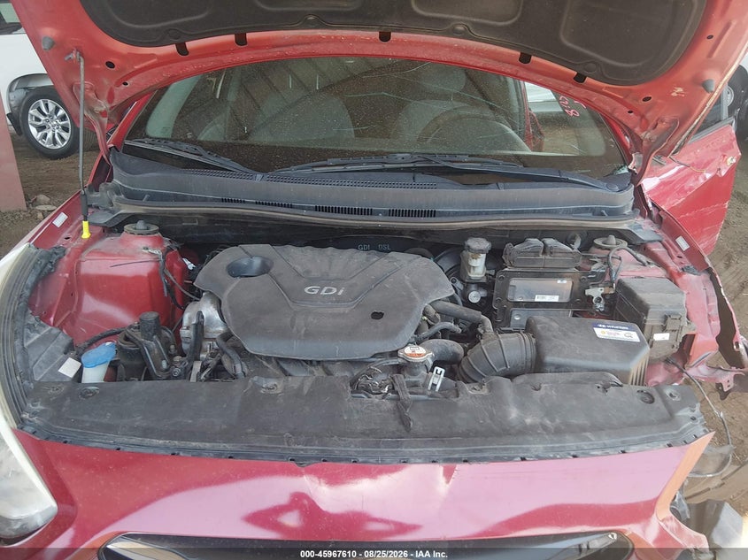 2016 HYUNDAI ACCENT SEDAN 1.6L I-4 DI, DOHC, VVT, REGULAR , 137HP