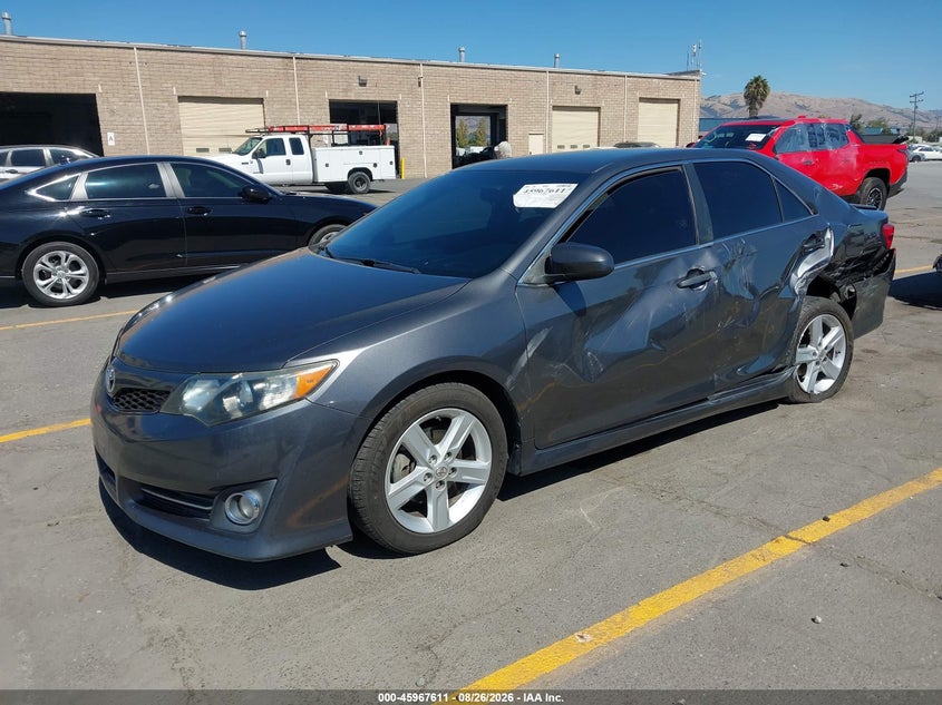 2012 Toyota Camry, Левый зад, IAAI, VIN 4T1BF1FK5CU112503 — фото 2