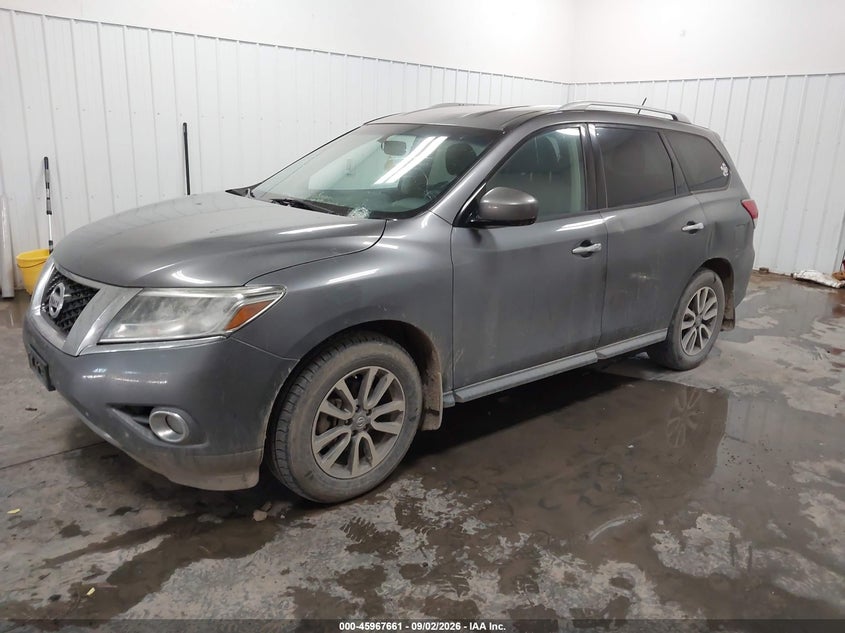 Vin: 5n1ar2mm5gc602982, lot: 46466880, nissan pathfinder sv 20162