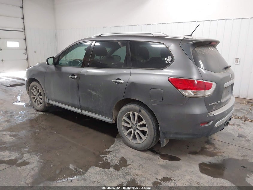 Vin: 5n1ar2mm5gc602982, lot: 46466880, nissan pathfinder sv 20163