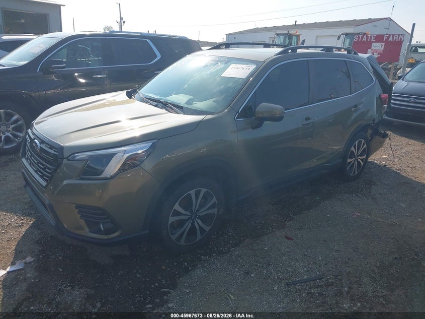 2024 Subaru Forester, Удар ззаду, IAAI, VIN JF2SKALC4RH500743 — фото 2