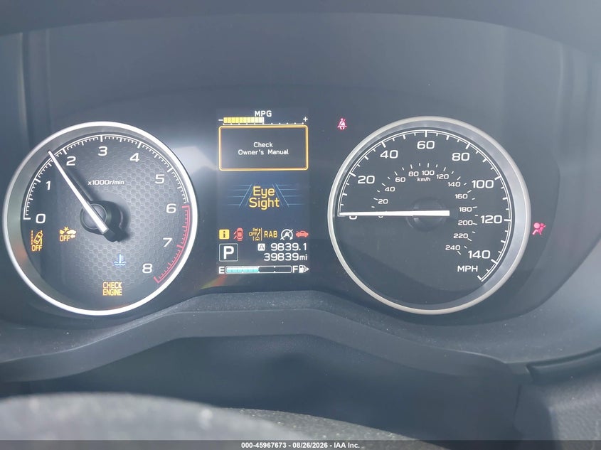 SUBARU FORESTER 2024 VIN JF2SKALC4RH500743