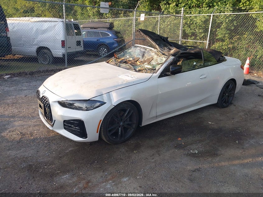 Vin: wba43at02ncj16961, lot: 46466929, bmw 430i xdrive 20222