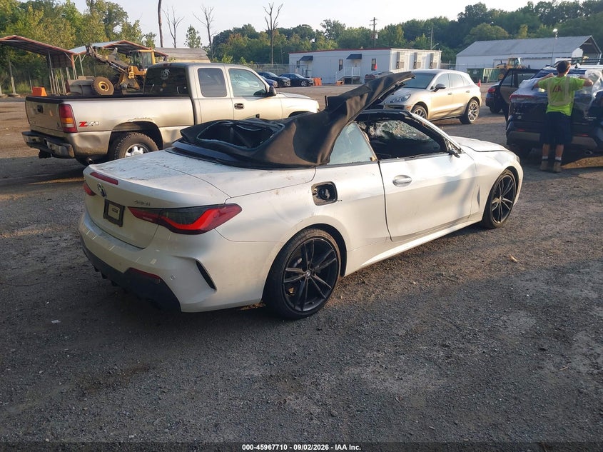 Vin: wba43at02ncj16961, lot: 46466929, bmw 430i xdrive 20224